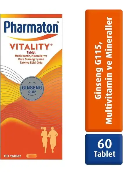 Pharmaton Vitality: Enerjinizi Artıran Etkili Bir Takviye Ürünü