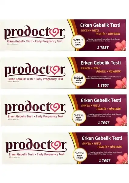 Prodoctor Erken Hamilelik Testi: Hızlı ve Güvenilir Hamilelik Tespiti Yöntemi