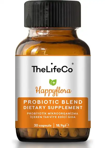 TheLifeCo Happyflora: Sindirim Sağlığınızı Destekleyen Etkili Probiyotik Takviyesi