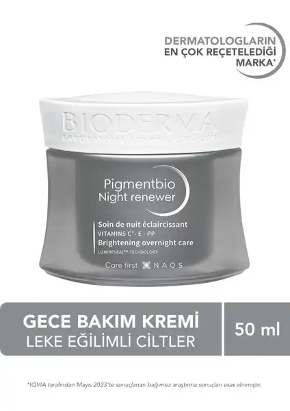 Bioderma Pigmentbio Night Renewer Gece Kremi İncelemesi: Güzellik Sırları