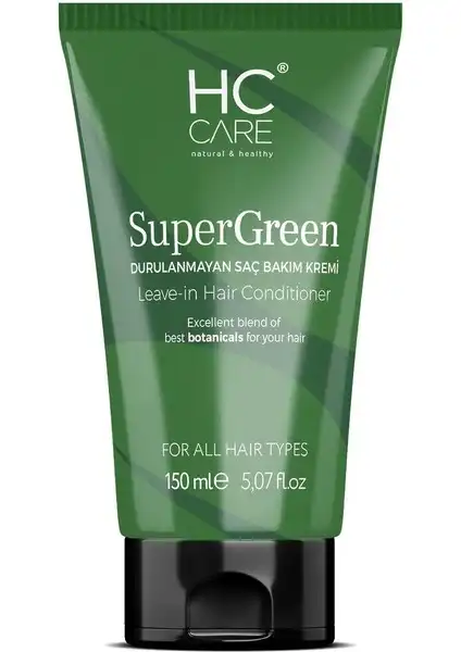HC Care Super Green Durulanmayan Saç Bakım Kremi İncelemesi ve Faydaları
