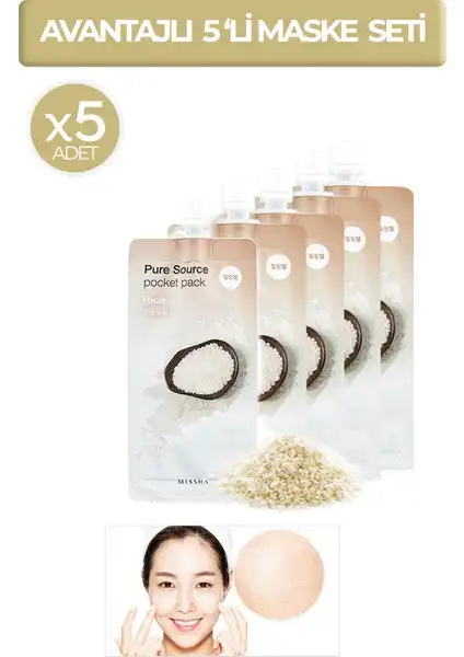 MISSHA Ölü Derileri Arındıran Aydınlatıcı Pirinç Peeling Seti İncelemesi