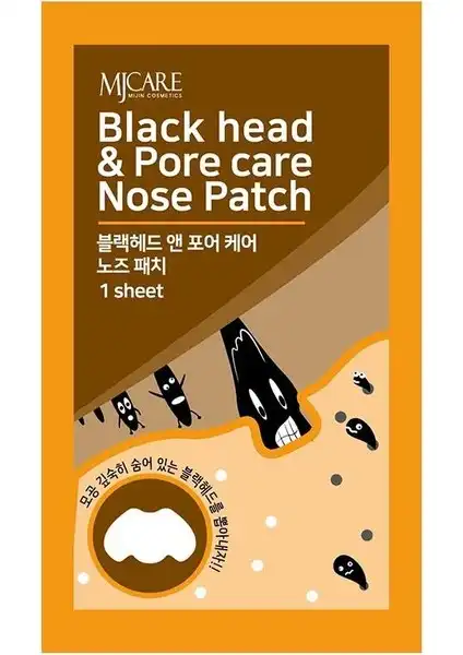 Mjcare Nose Pack: Siyah Nokta ve Gözenek Temizleyici Burun Bandı