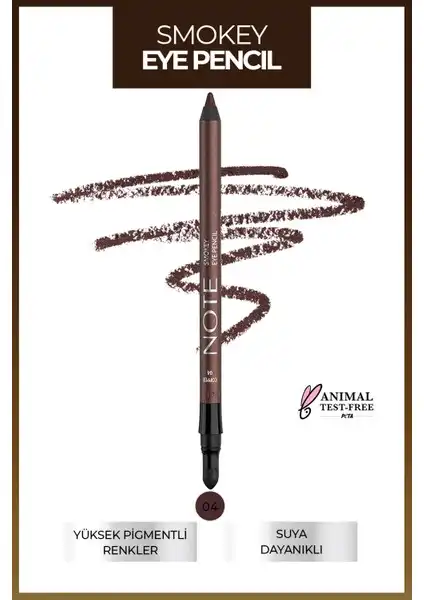 Note Smokey Eye Waterproof Aplikatörlü Göz Kalemi: Kalıcı ve Estetik Çözüm
