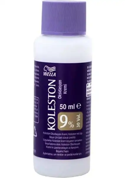 Wella Koleston Peroksit 9% İncelemesi: Amonyaksız Saç Açıcı Krem Hakkında Bilgi
