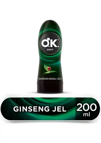 Yüksek Kaliteli Okey Masaj Jeli Ginseng ile İyi Bir Masaj Deneyimi