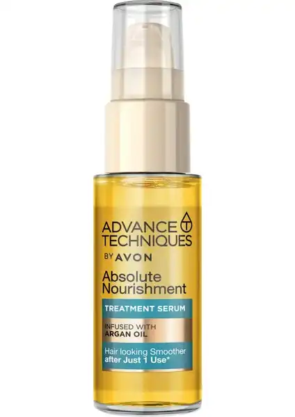 Avon Advance Techniques Argan Yağı Besleyici Saç Serumu ile Saç Bakımınızı Güçlendirin