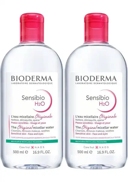 Bioderma Sensibio H2O 500 ml 2'li Paket ile Hassas Cilt Temizleme İmkanları