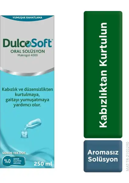 Dulcosoft Oral Solüsyon Aromasız: Kabızlık Sorununa Etkili Bir Çözüm sunuyor