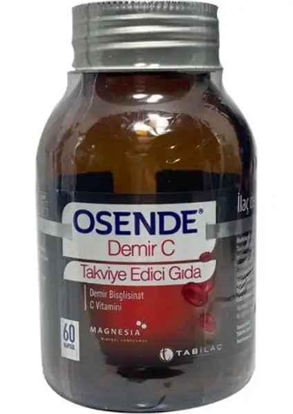 Osende Demir C (Ester-C) 60 Kapsül ve Sağlık Üzerindeki Etkileri