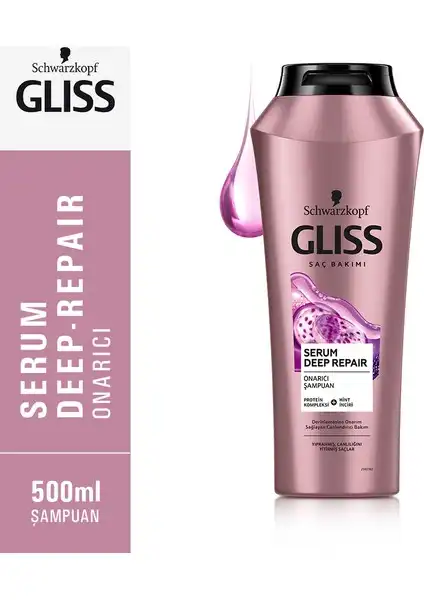 Schwarzkopf Gliss Serum Deep Repair Onarıcı Şampuanın Etkileri ve Kullanımı