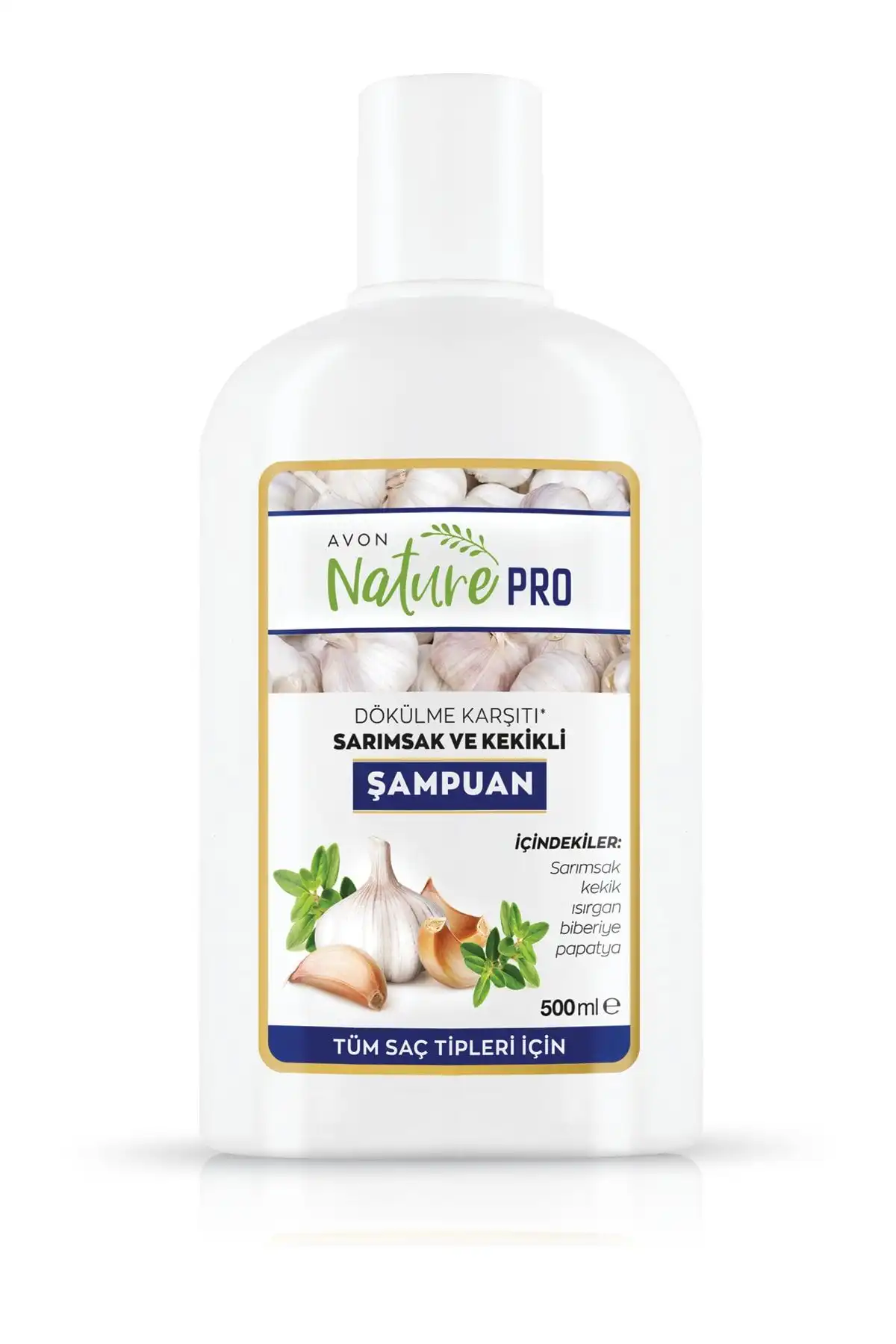 Avon Naturepro Sarımsak ve Kekikli Şampuan ile Sağlıklı Saç Bakımı