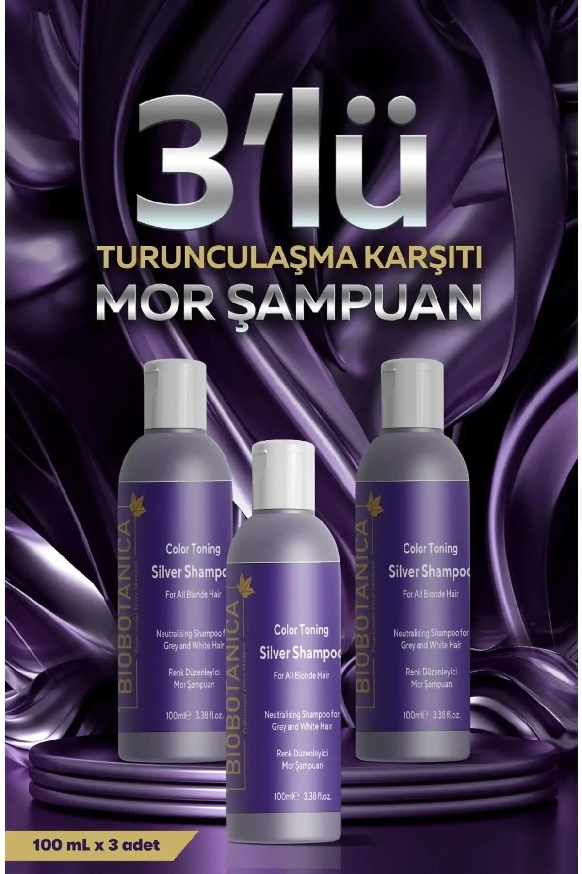 Biobotanica Silver Turunculaşma Karşıtı Mor Şampuan İncelemesi ve Yorumlar