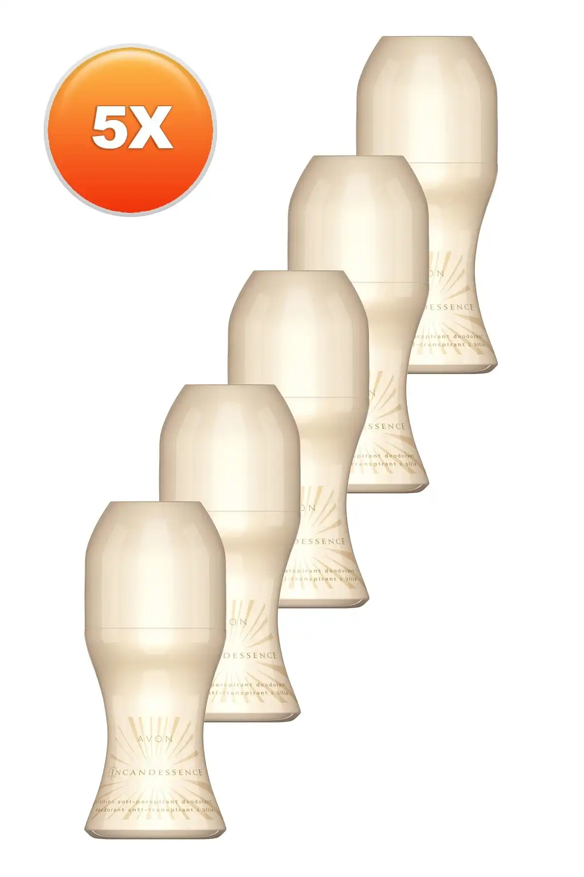 Avon Incandessence Kadın Rollon 50 Ml Beşli Set: Ferahlatıcı Bir Deneyim
