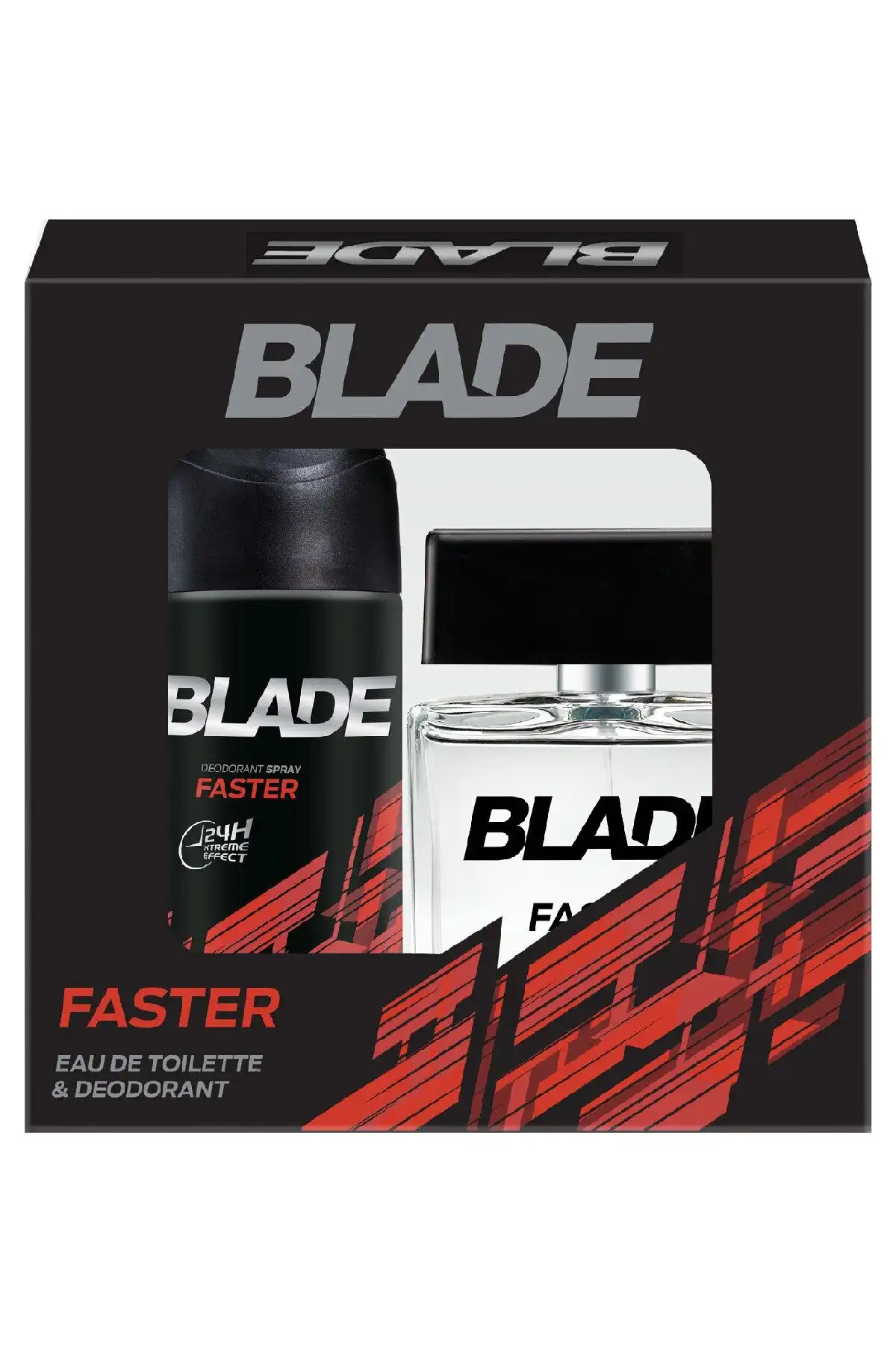 Blade Faster EDT ve Deodorant Seti: Keskin Kokuları Keşfedin ve Ferahlığınızı Artırın