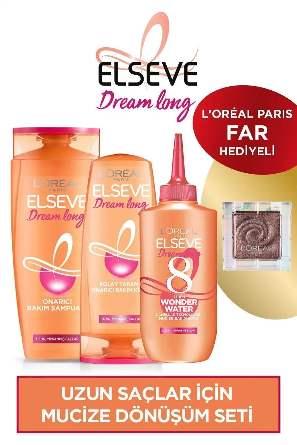 Elseve Dream Long Onarıcı Bakım Seti ile Saçlarınıza Hak Ettiği Değeri Verin