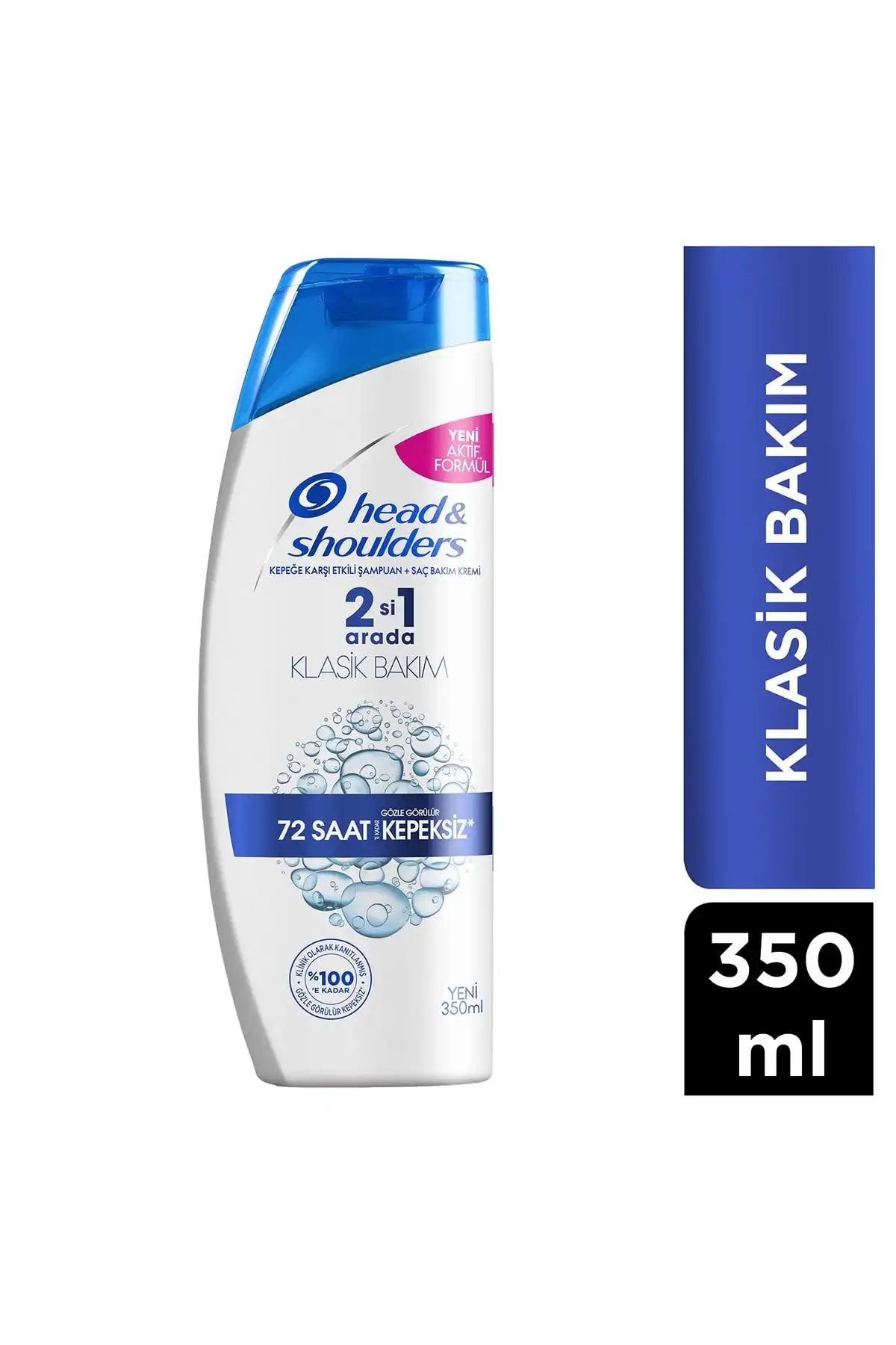 Head And Shoulders 350 Ml. 2-1 Klasik Bakım Şampuanı: Etkili Kepek Kontrolü ve Besleyici Etki