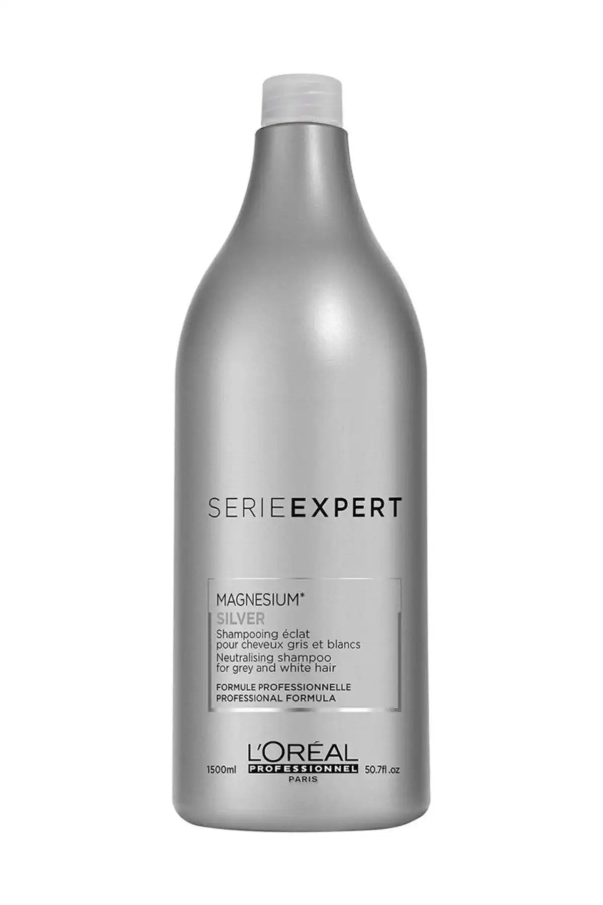 L'Oréal Professionnel Serie Expert Magnesium Silver Mor Şampuan 1500 ml: Gri Saç İçin Mükemmel Çözüm