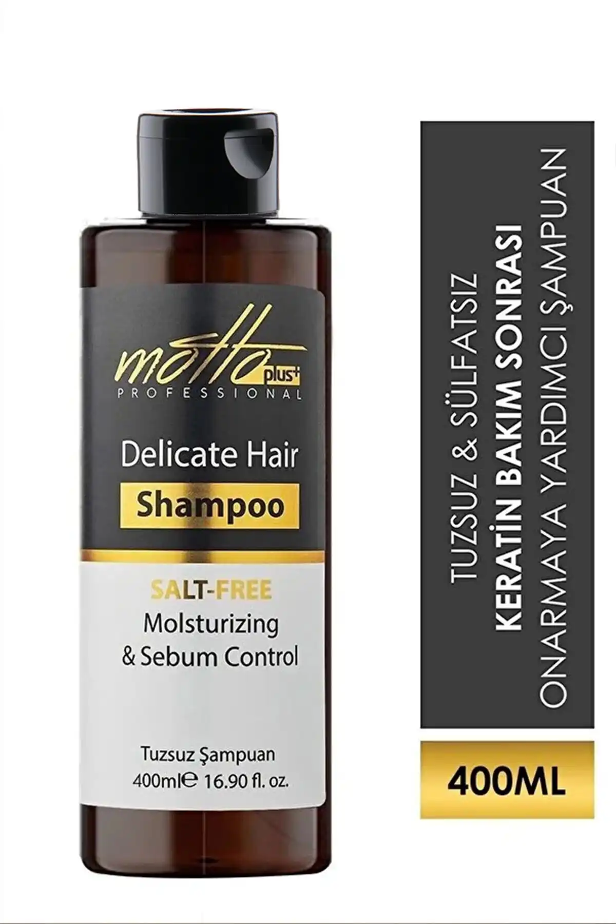 Motto Plus Professional Keratin Tuzsuz Şampuan: Yıpranmış Saçlar İçin Nazik Temizlik