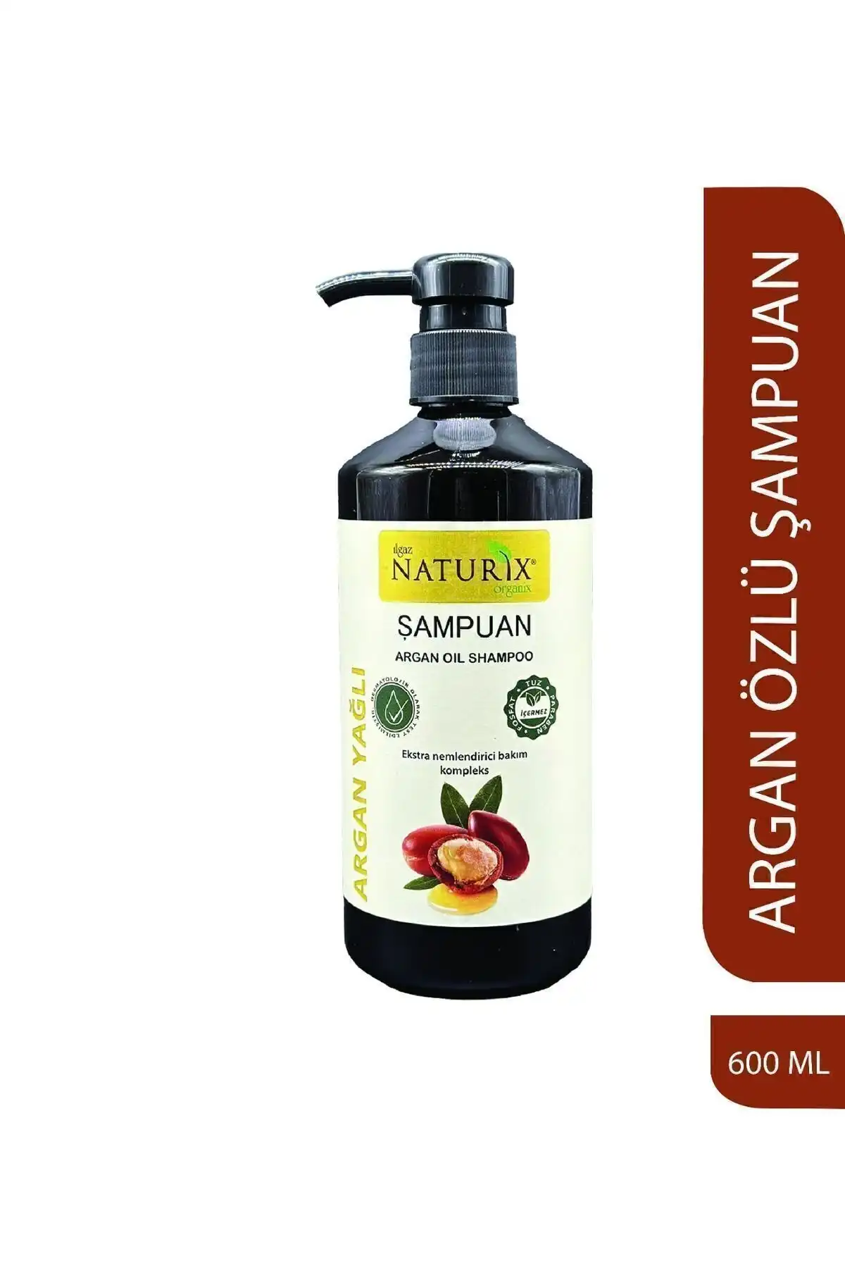 Naturix Bitkisel Argan Yağlı Onarıcı Şampuan ile Saç Bakımında Devrim