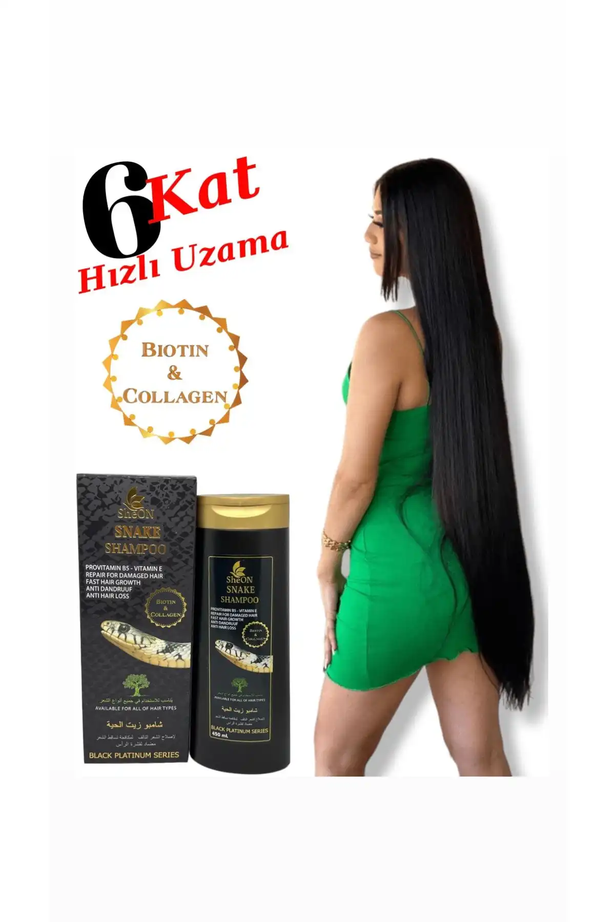 NQZZPLUS Snake Oil Shampoo: Biotin ve Kolajen ile Saç Dökülmesine Karşı Etkili Çözüm
