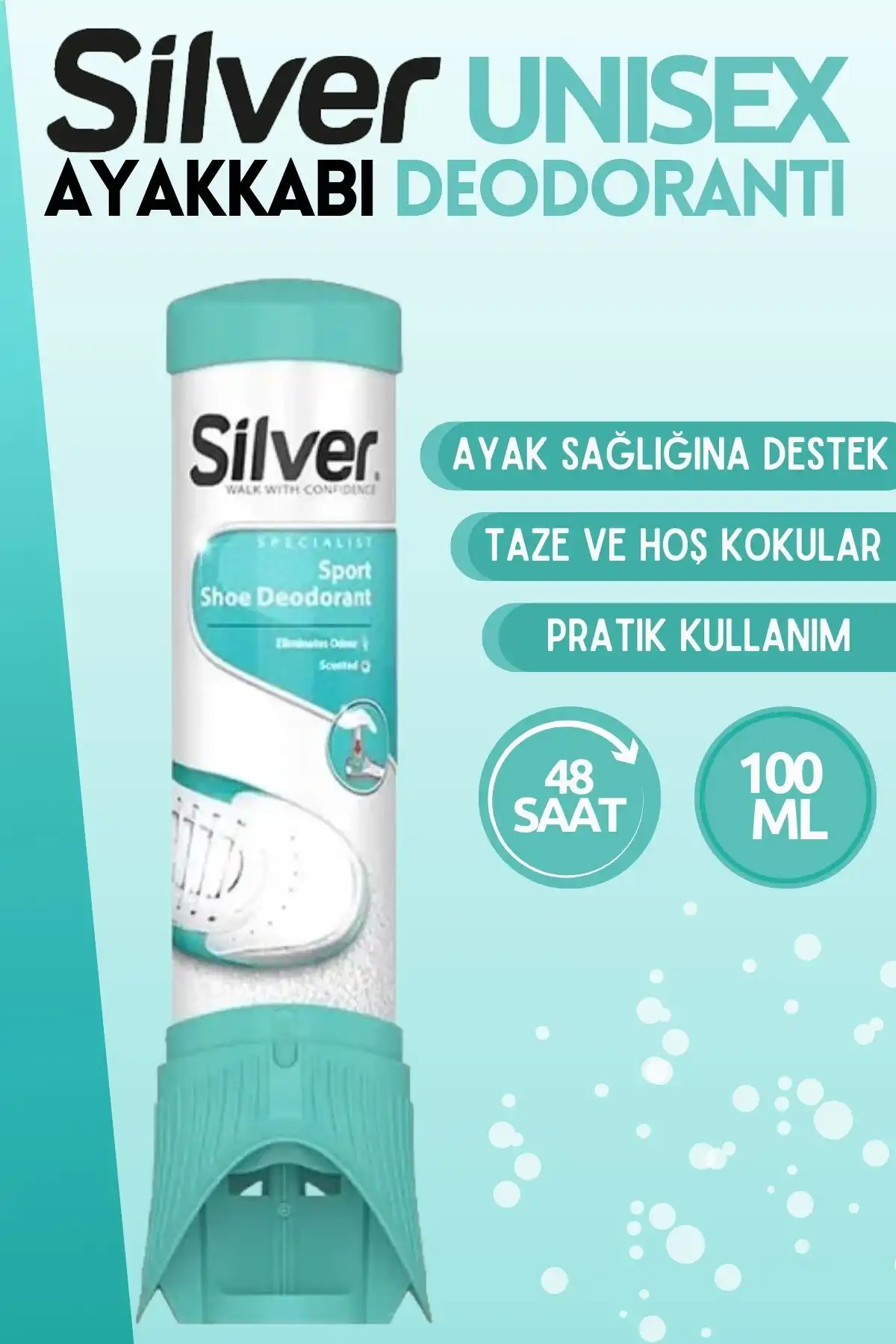 Silver Ayakkabı Deodorantı: Kötü Kokulara Karşı Organik Çözüm Yöntemi