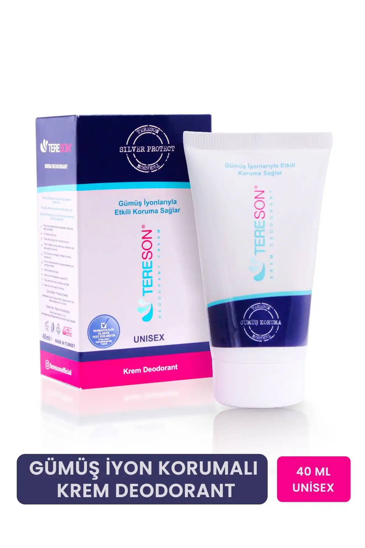 Tereson Krem Deodorant: Gümüş İyonlu Doğal ve Etkili Çözümler