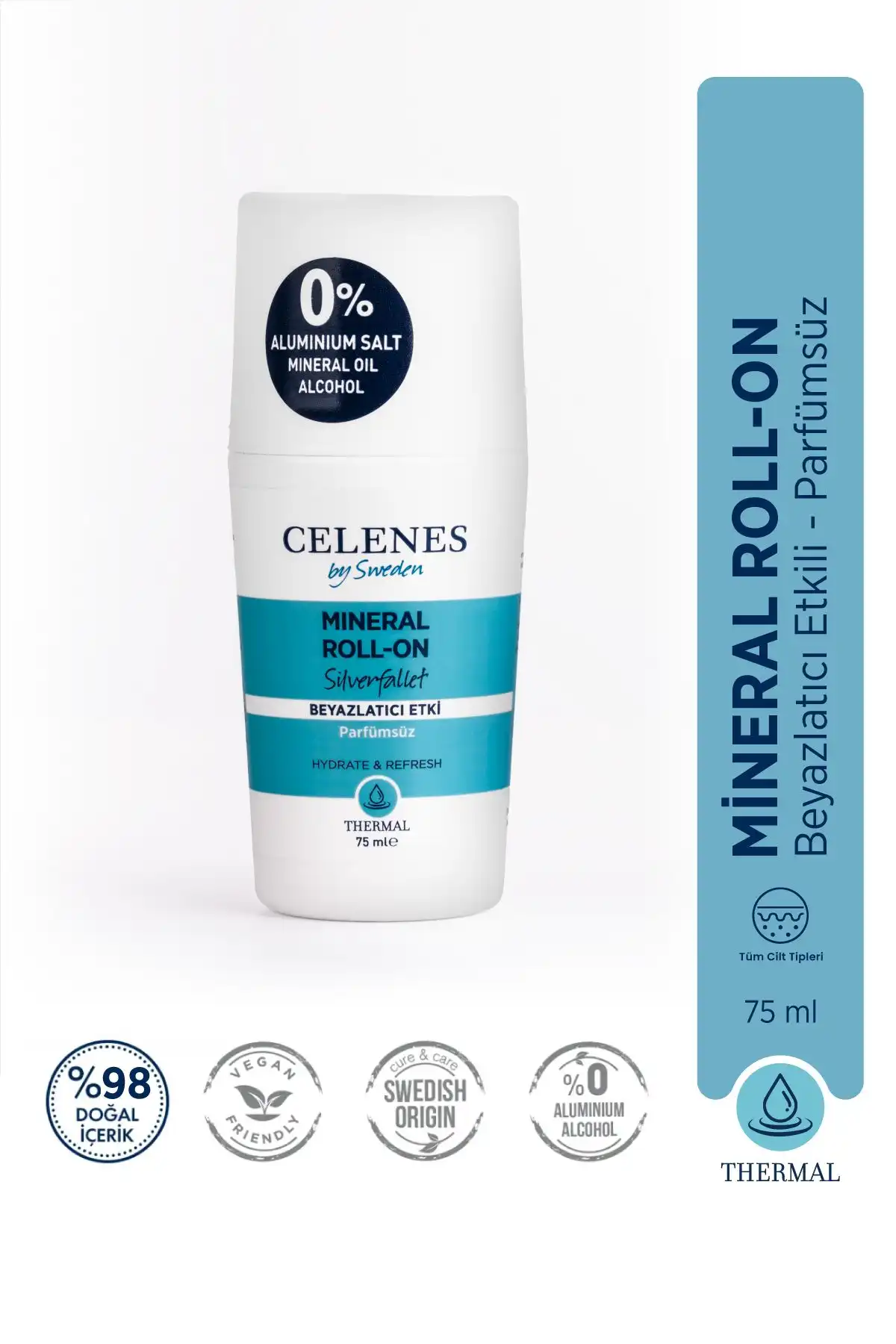 Celenes by Sweden: Doğal İçerikli Beyazlatıcı Etkili Termal Deodorant
