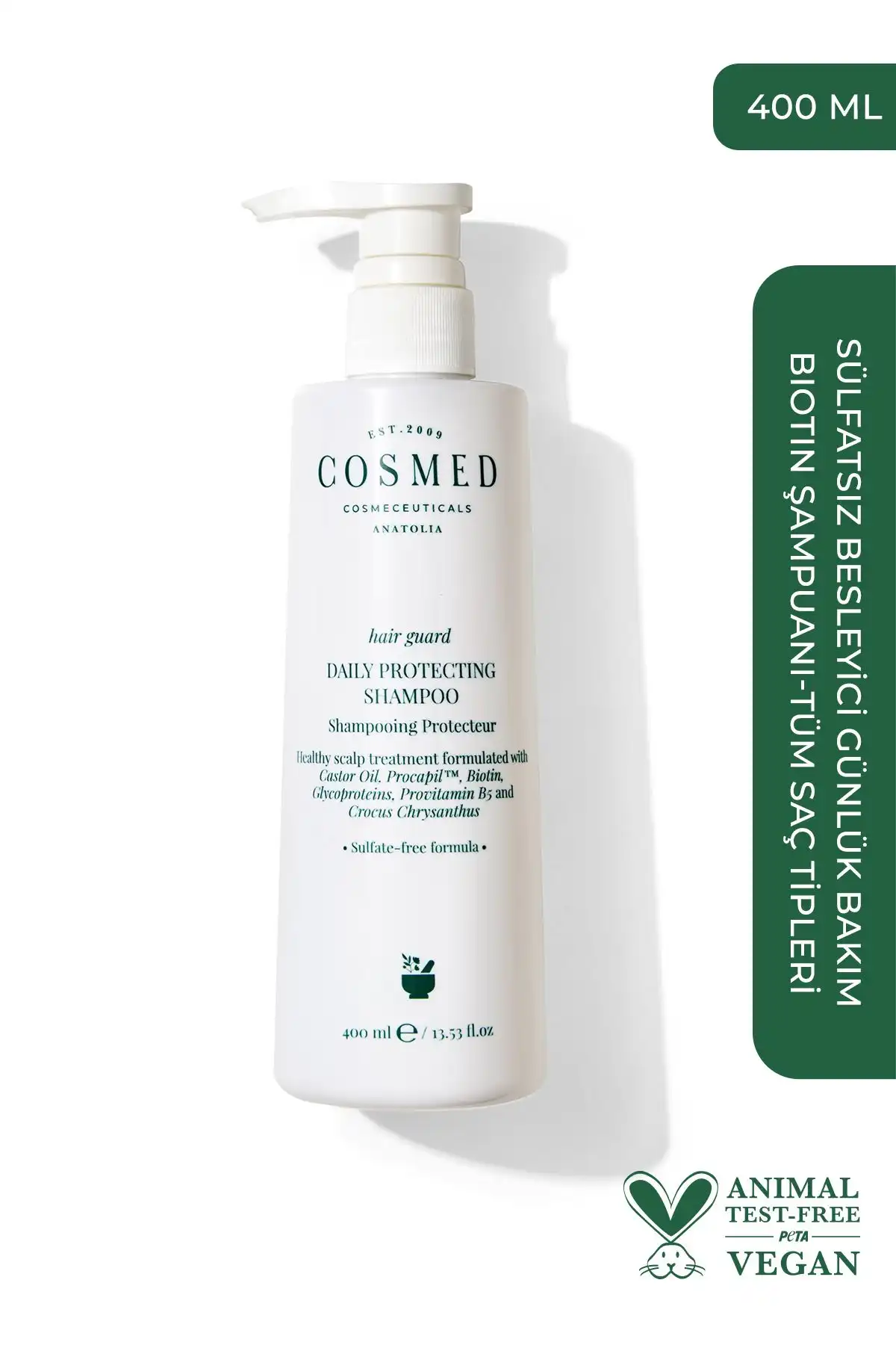 COSMED Hair Guard Daily Protecting Shampoo İncelemesi - Saç Tiplerine Uygun Şampuan