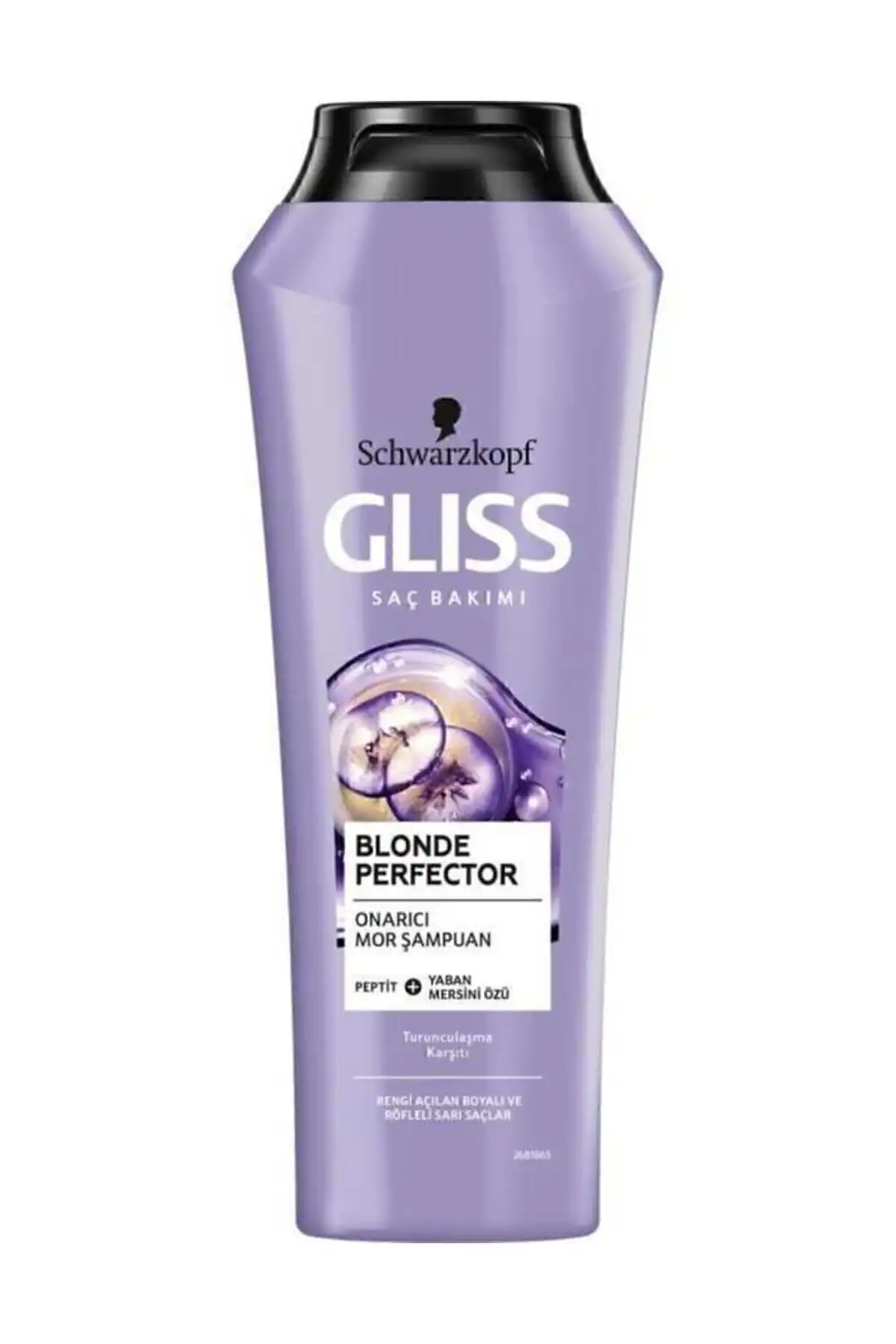 Gliss Schwarzkopf Blonde Perfector 250 ml: Turunculaşma Karşıtı Mor Şampuanı