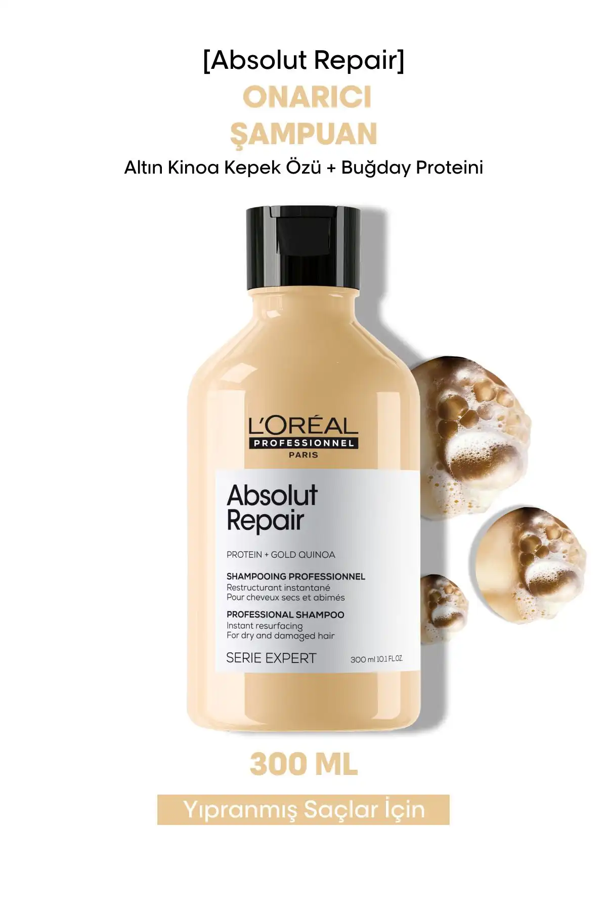 L'Oréal Professionnel Absolut Repair: Yıpranmış Saçlar İçin Onarıcı Şampuan İncelemesi