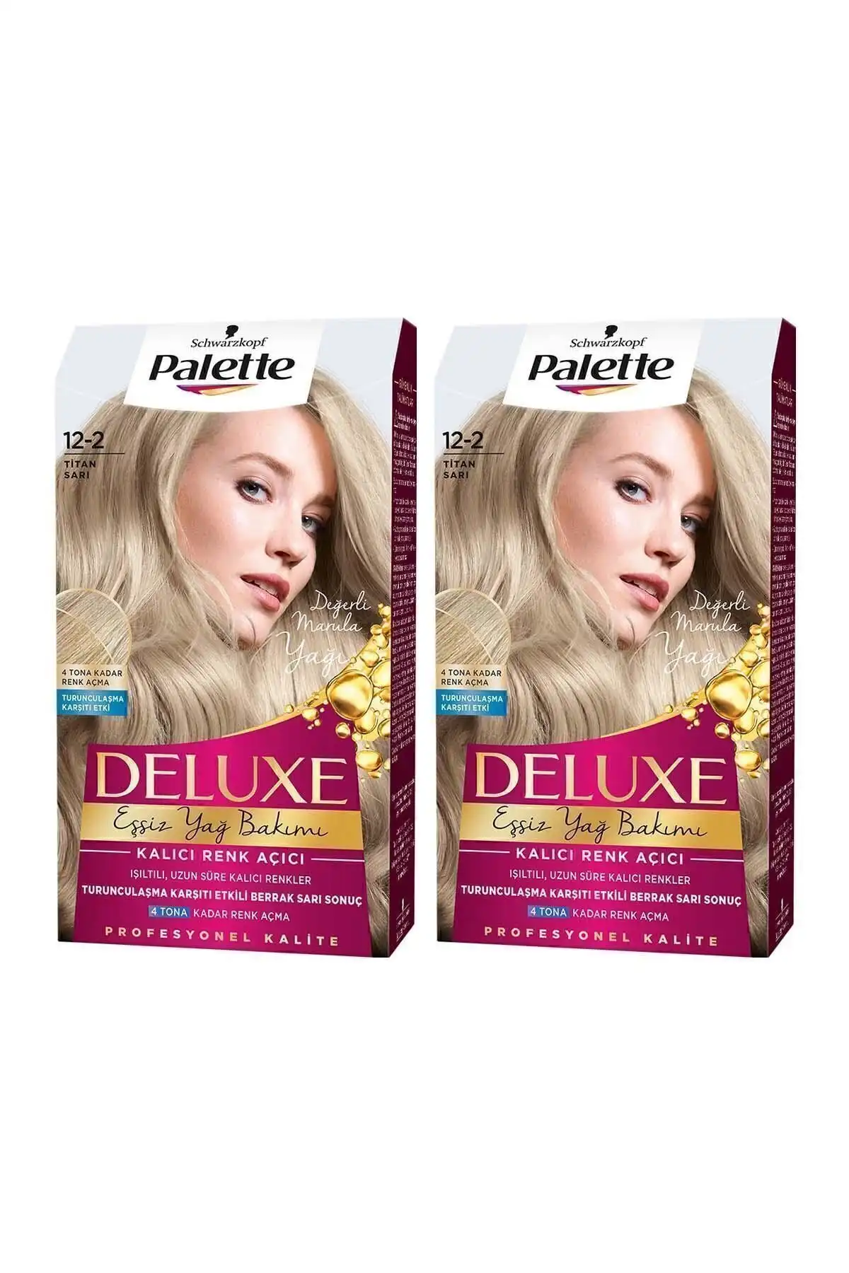 Palette Deluxe 12-2 Titan Sarı: Yüksek Performanslı Amonyaksız Saç Açıcı İncelemesi
