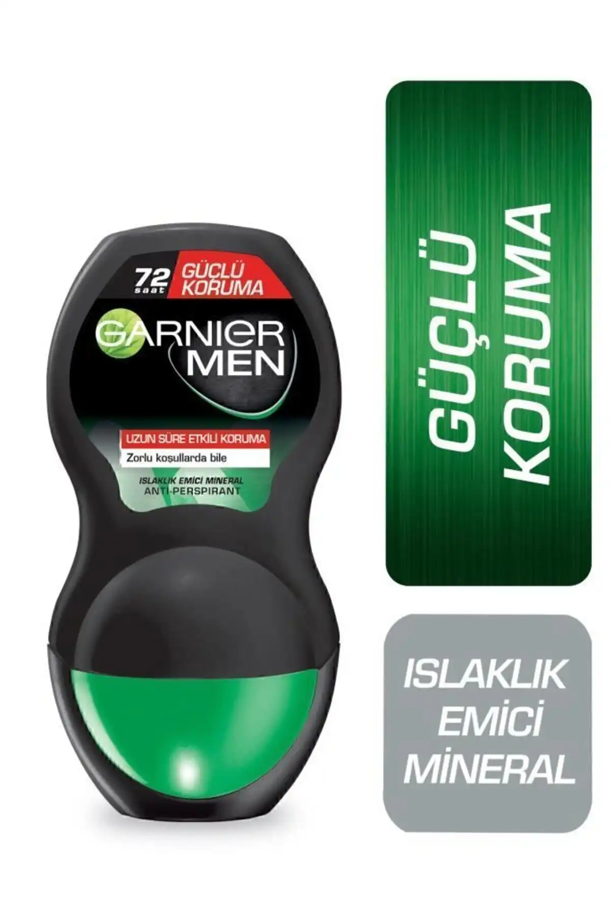 Garnier Men Güçlü Koruma Erkek Roll On Deodorant ile Tazelik ve Koruma
