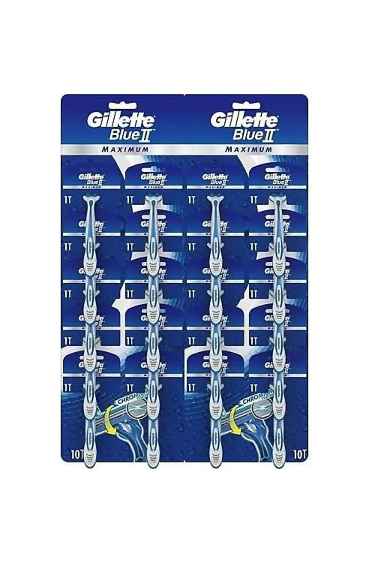 Gillette Blue 2 Maximum Tıraş Bıçağı: Konforlu ve Hijyenik Tıraş Çözümü