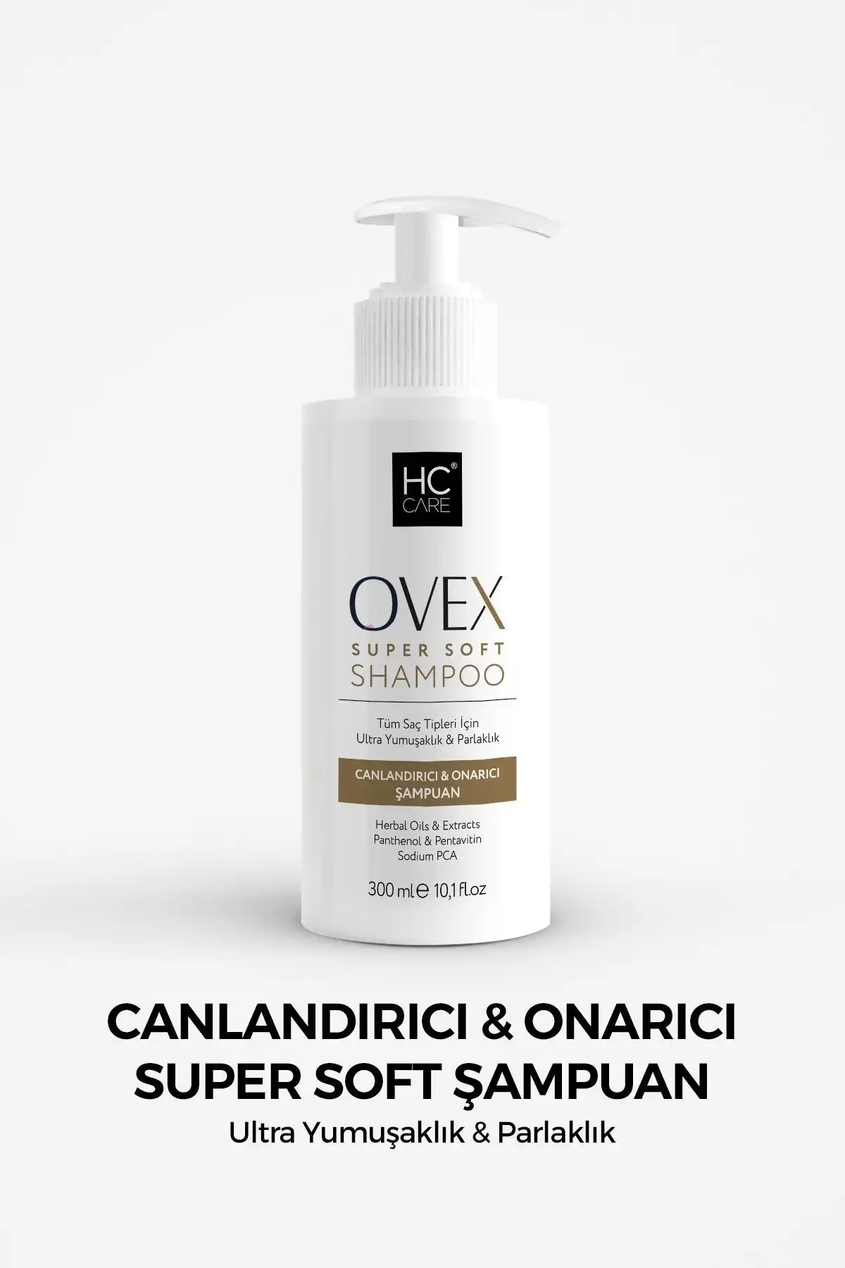 HC Care HC Ovex Super Soft Şampuan: Yıpranmış Saçlar İçin Etkili Bir Çözüm