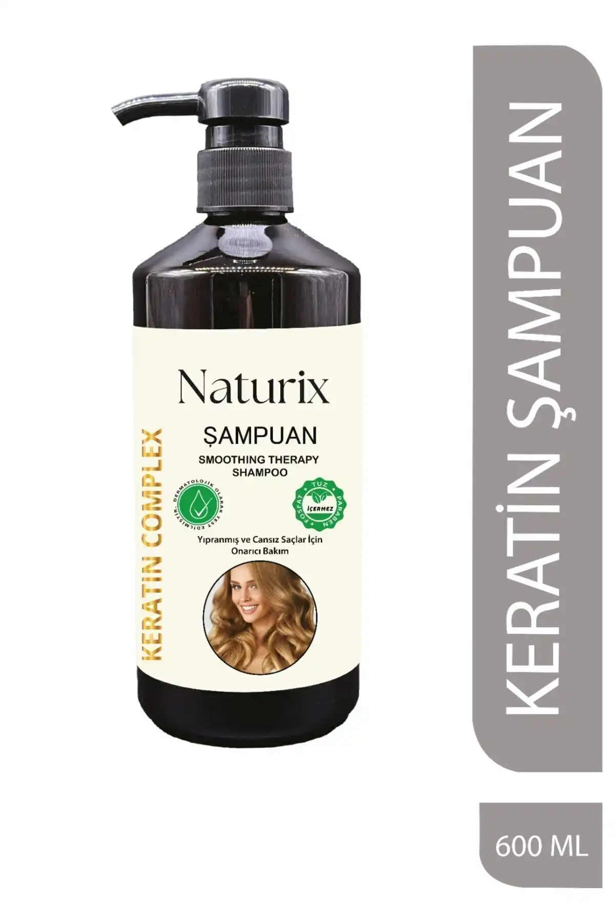 Naturix Yıpranmış Saçlar Tuzsuz Şampuan İncelemesi: Doğal Keratinle Yenileyin
