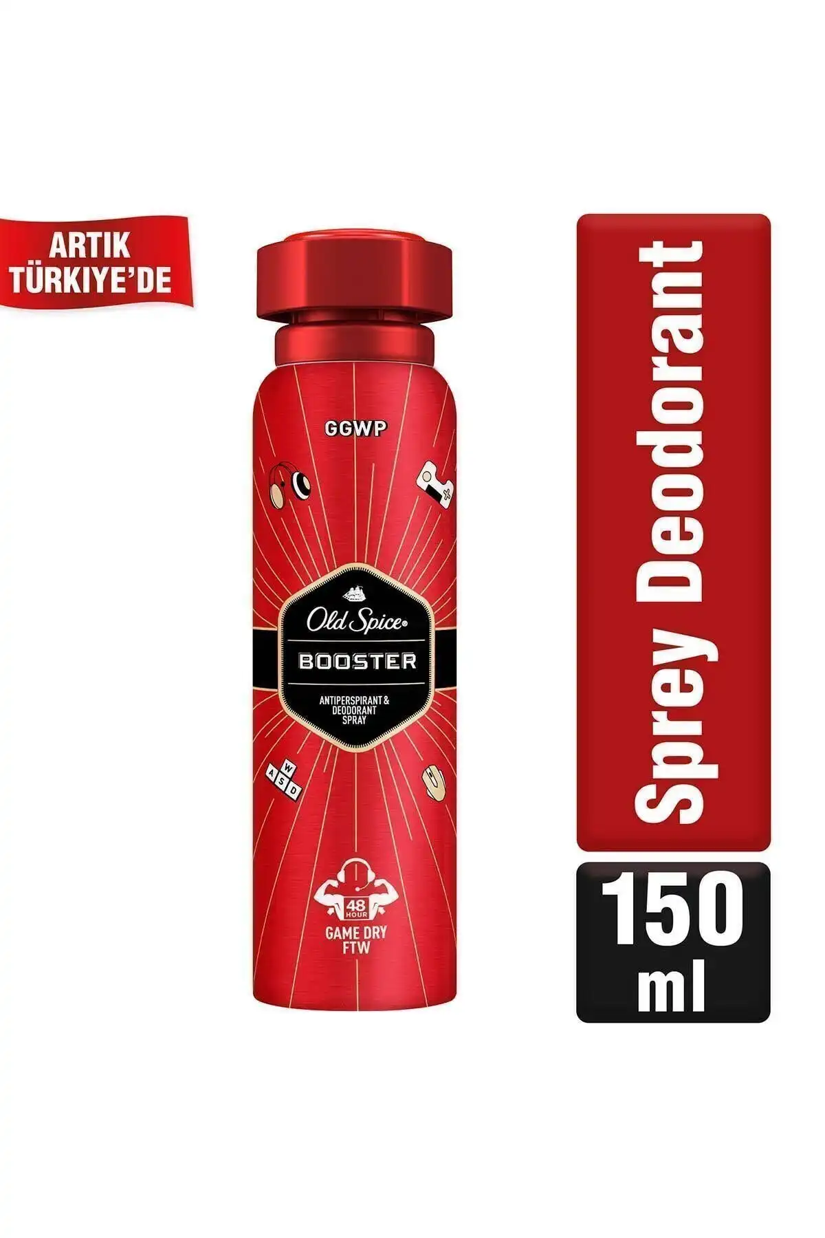 Old Spice Booster Erkekler İçin Terleme Önleyici Vücut Deodorantı İncelemesi